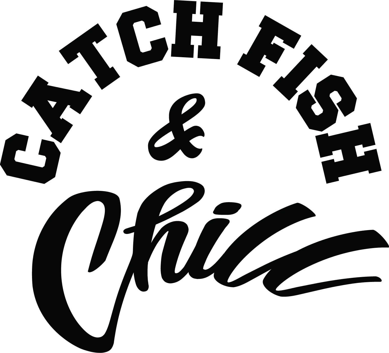 BOGO SPECIAL CATCH FISH & CHILL LOGO TRANSFER STICKERS