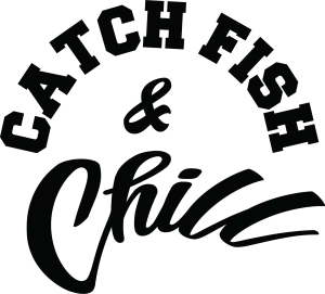 BOGO SPECIAL CATCH FISH & CHILL LOGO TRANSFER STICKERS