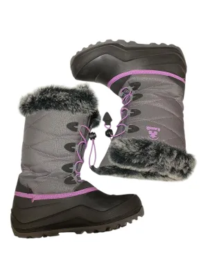 Boots Snow By Kamik In Black & Grey, Size: 7