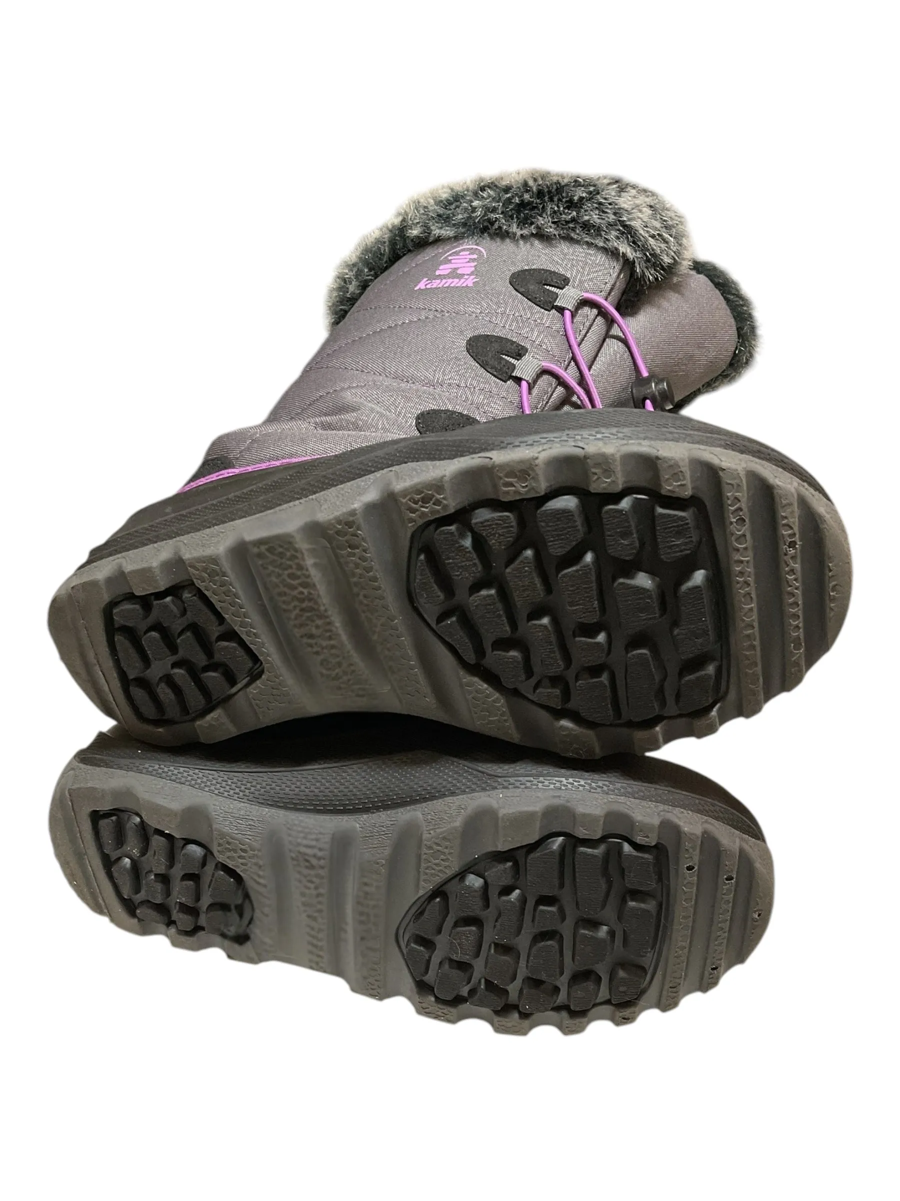 Boots Snow By Kamik In Black & Grey, Size: 7