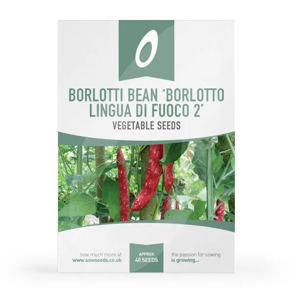 Borlotti Bean Borlotto Lingua di Fuoco Seeds