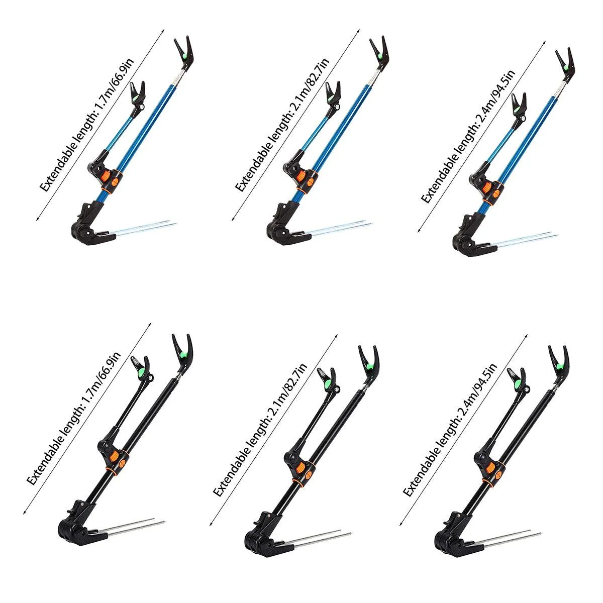 Bracket Fishing Rod Holder Multi Functional Rod Stand for Fishing and Outdoors