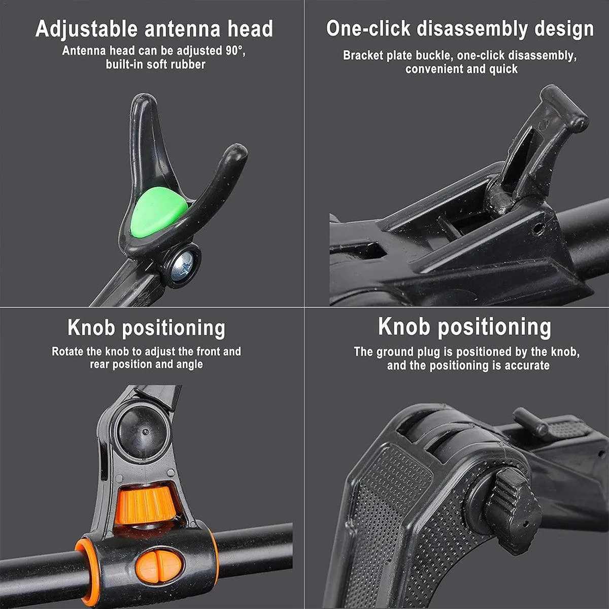 Bracket Fishing Rod Holder Multi Functional Rod Stand for Fishing and Outdoors
