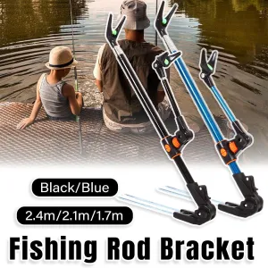 Bracket Fishing Rod Holder Multi Functional Rod Stand for Fishing and Outdoors