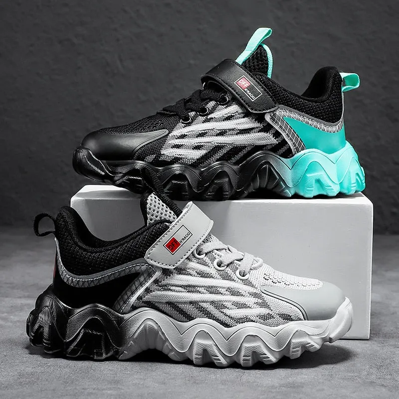 Breathable Kids Tennis Sneakers Children Running Shoes Walking Shoes