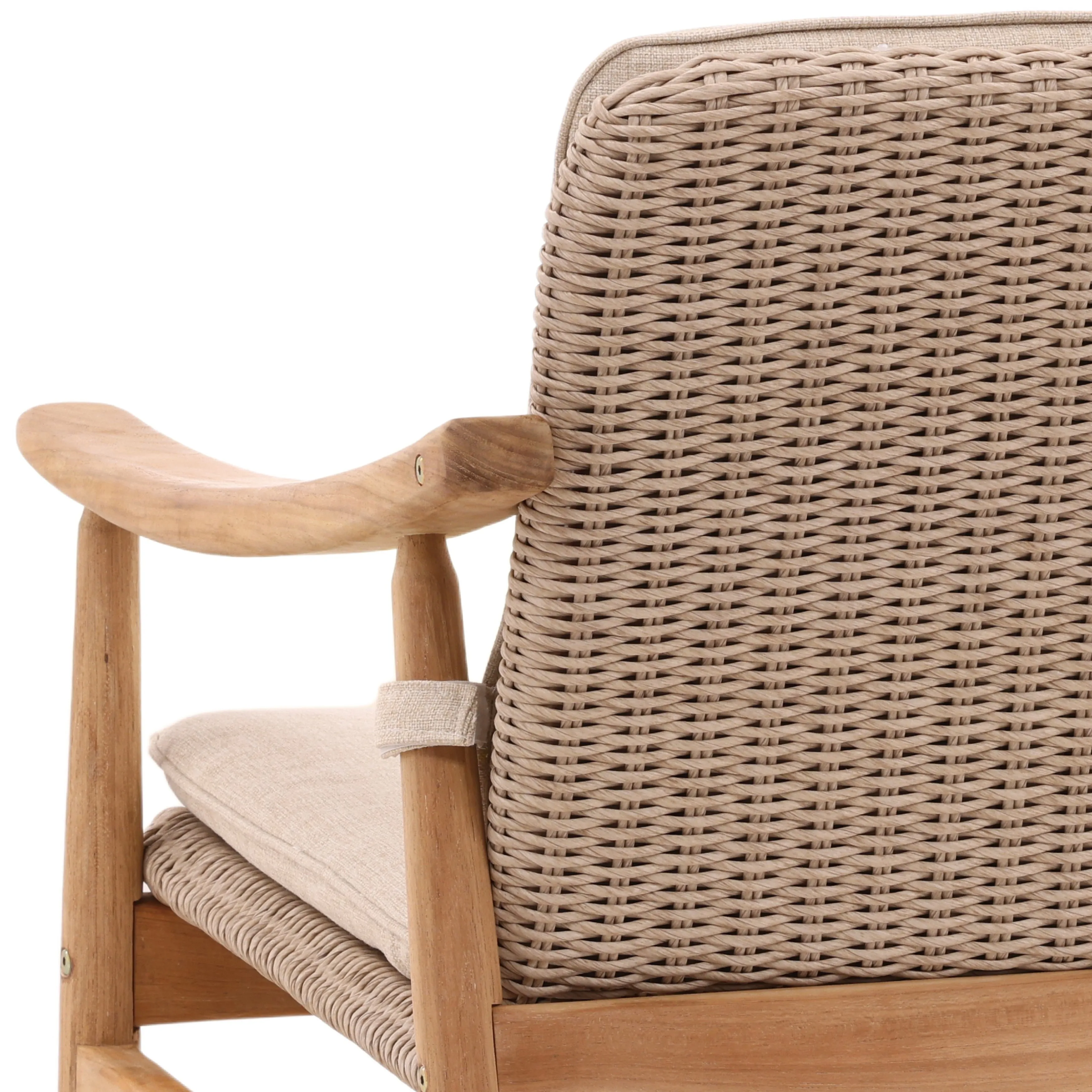 Breezy Bliss Outdoor Accent Chair - Golden Hue