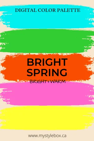 Bright Spring Season Color Palette