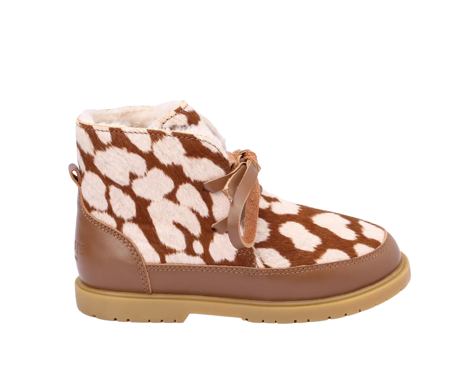 Buddy Exclusive Boots | Brown Spotted Cow Hair