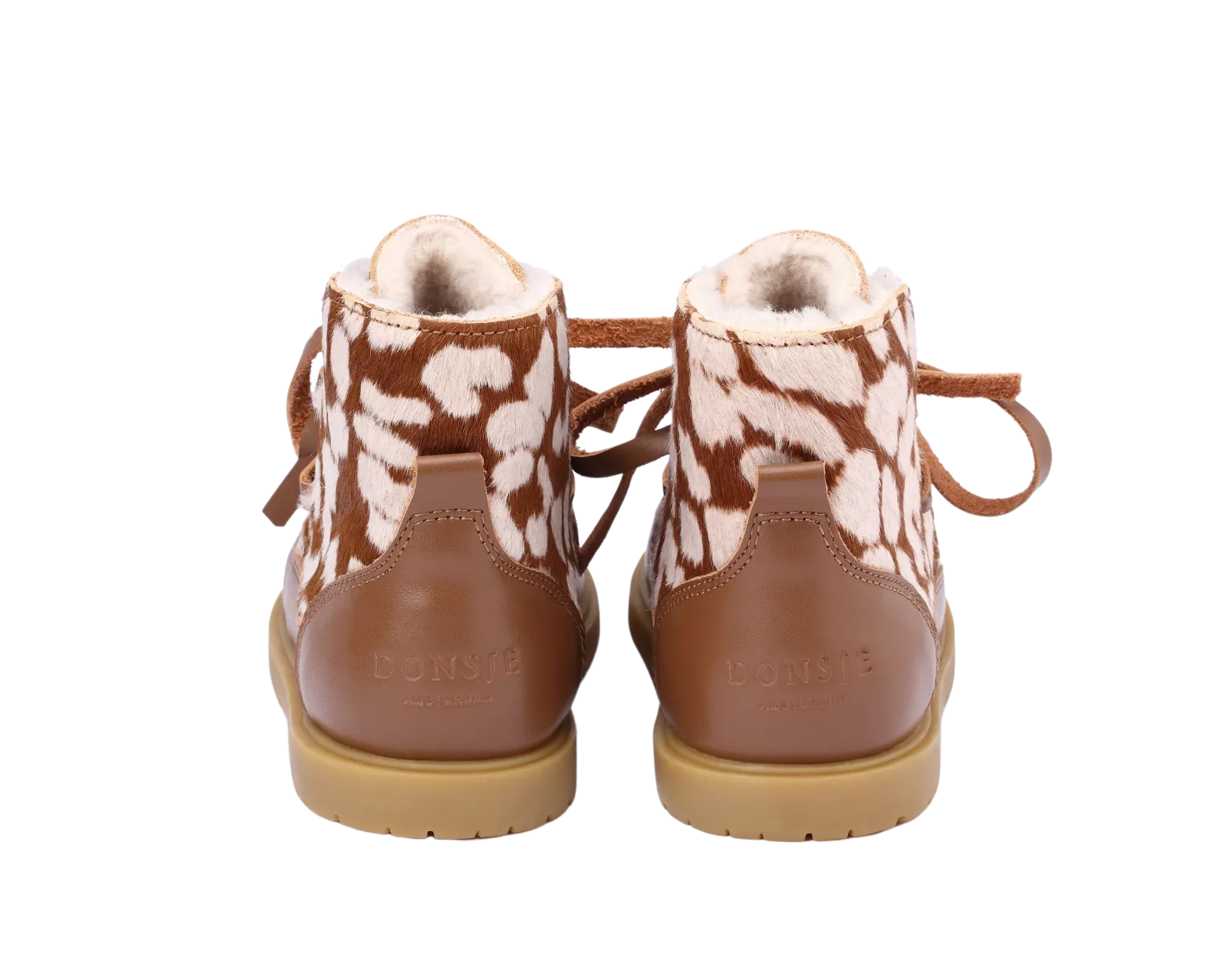 Buddy Exclusive Boots | Brown Spotted Cow Hair