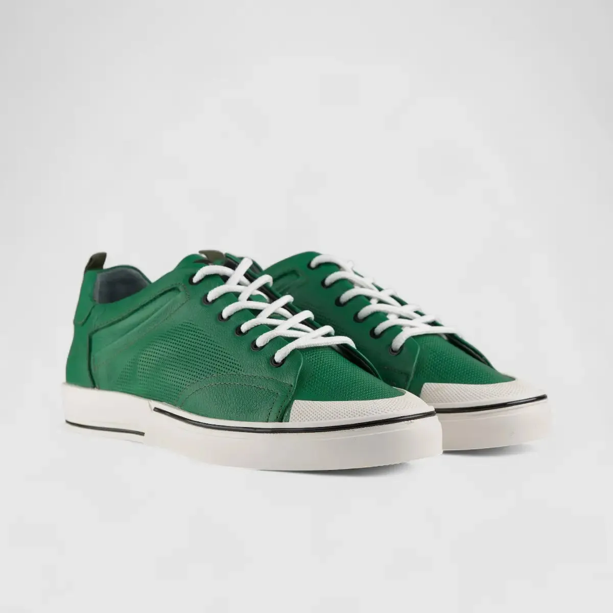 Bulletti Lace Up Sneaker Green 152-17294