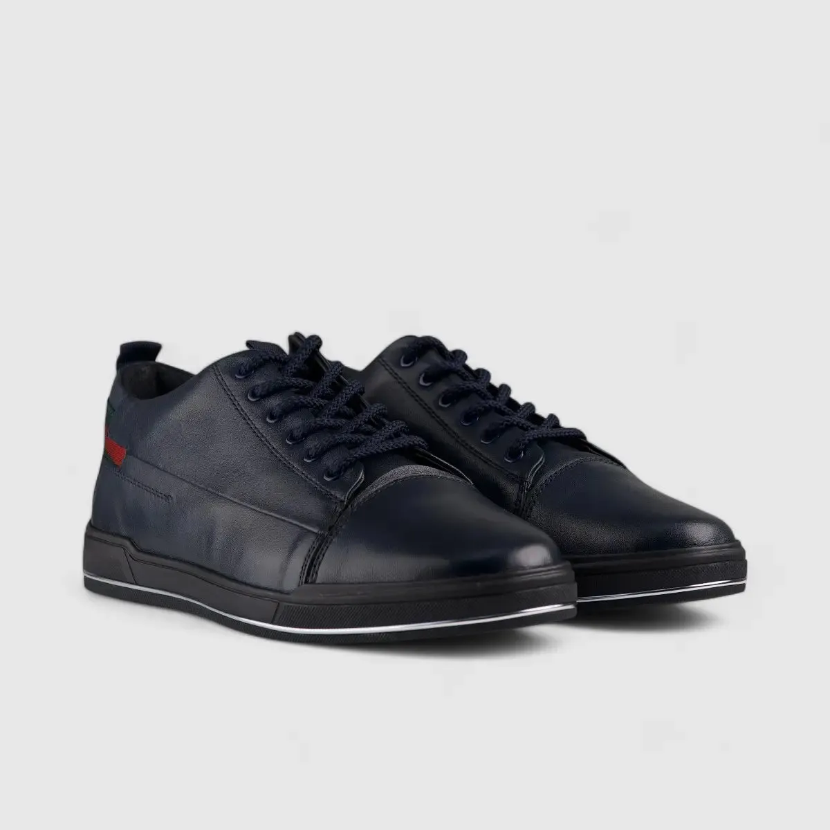 Bulletti Lace Up Sneaker Navy 152-17054