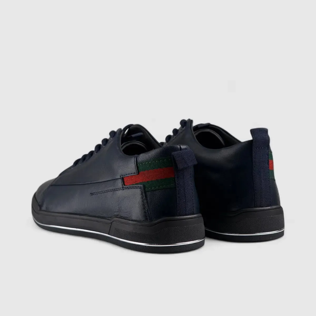Bulletti Lace Up Sneaker Navy 152-17054