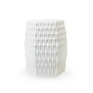 Burma Stool - White