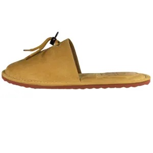 Buscemi Men's Greenwich Wheat Gum Leather Slippers