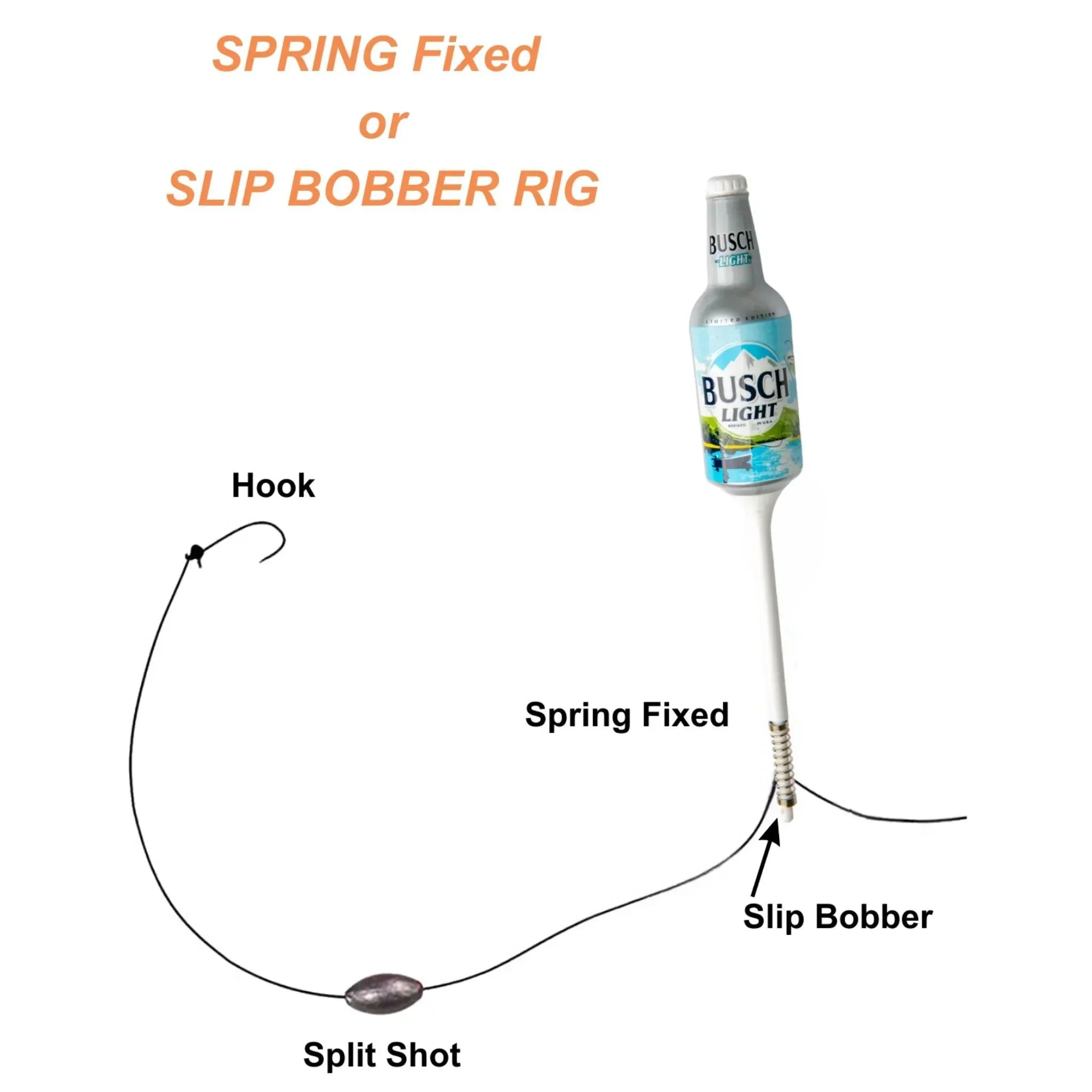 Busch Light Bottle Bobber 3 Pack
