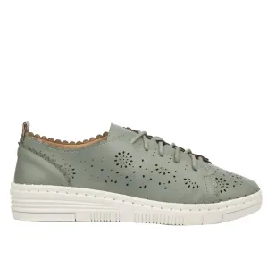 Butterfly Lace-up Sneaker - Olive