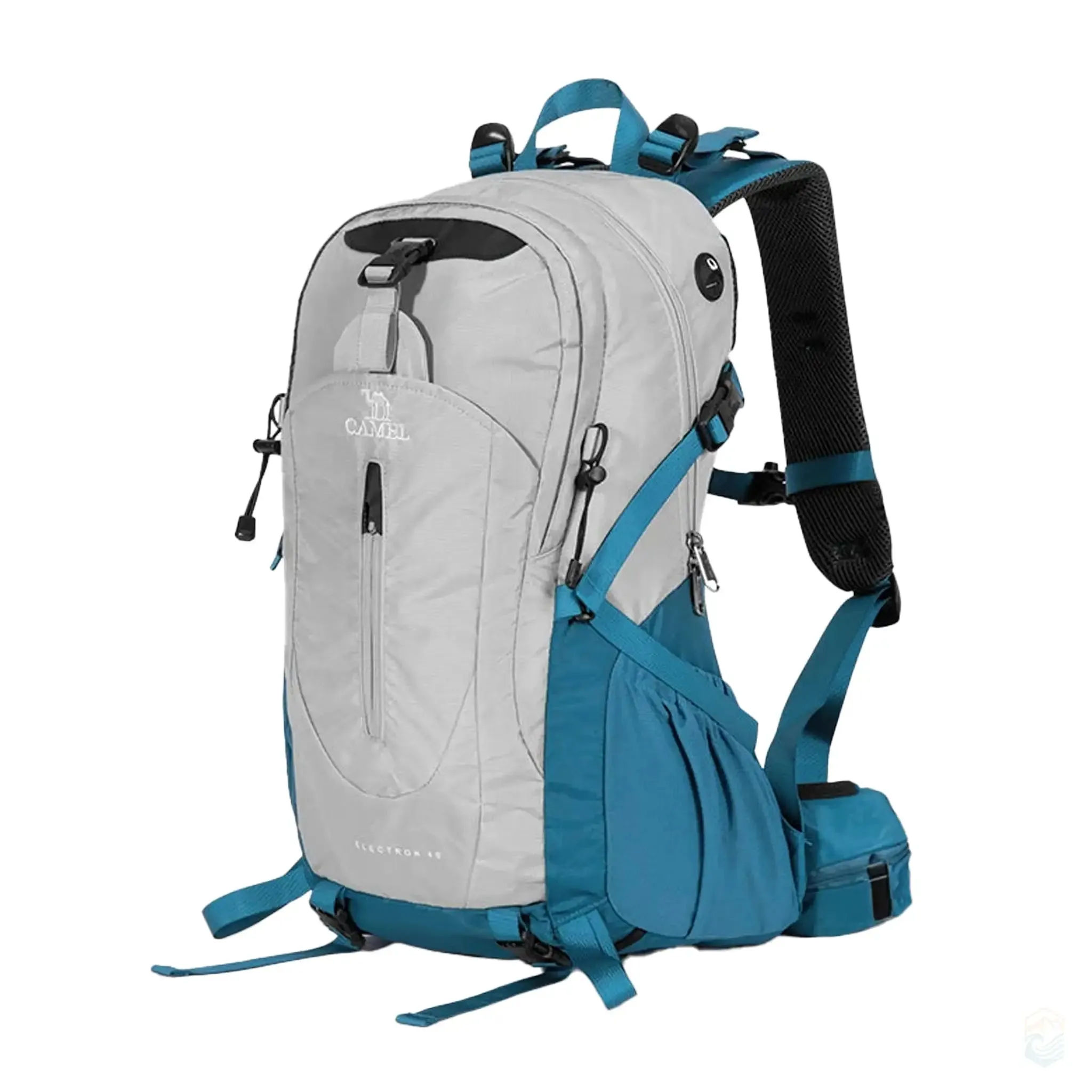 Camel 40L Waterproof Hiking Backpack Ultralight Design with Rain Cover for Camping Trekking Travel