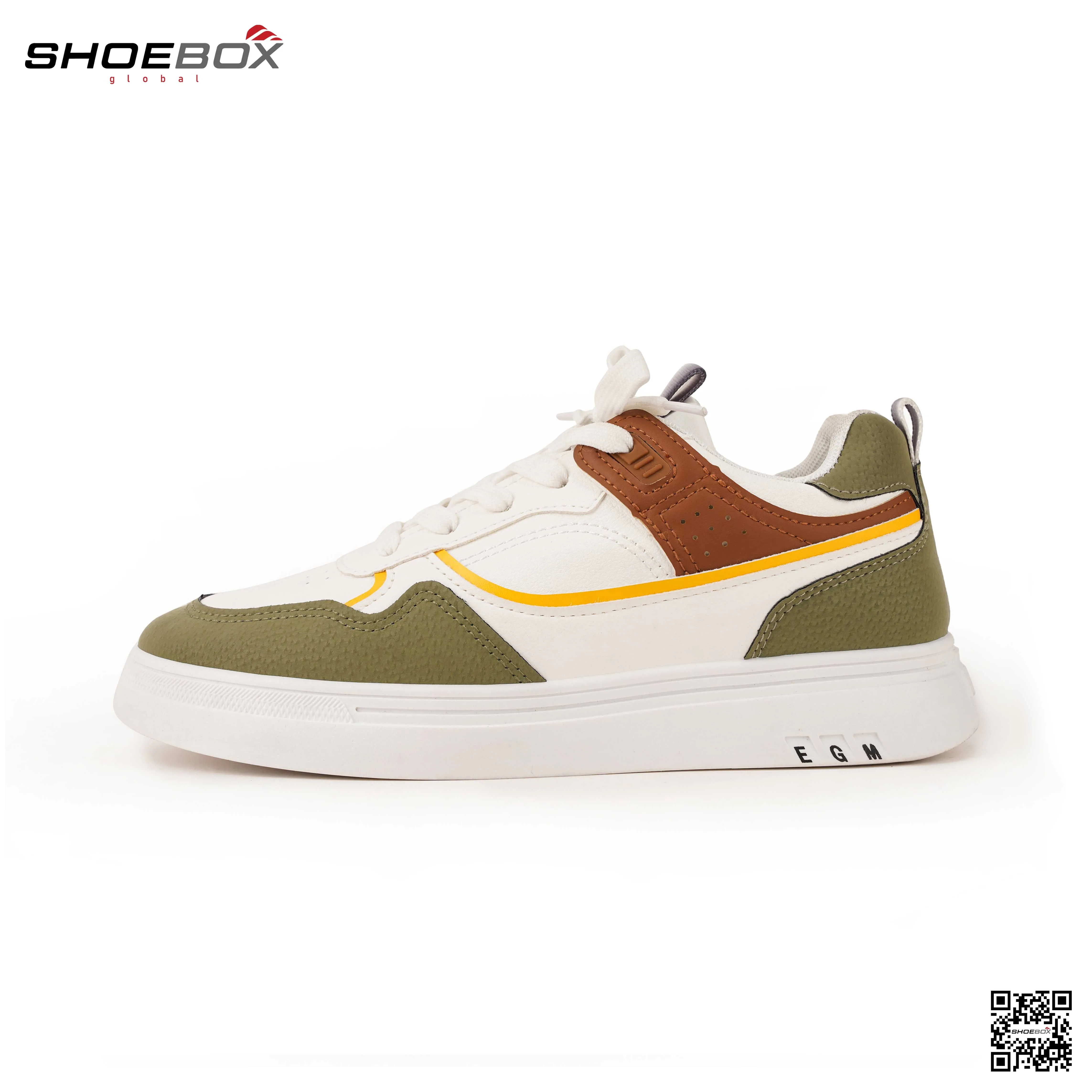 Casual Fashion Trend 2025 Bonded Leather Sneakers (SK 115)