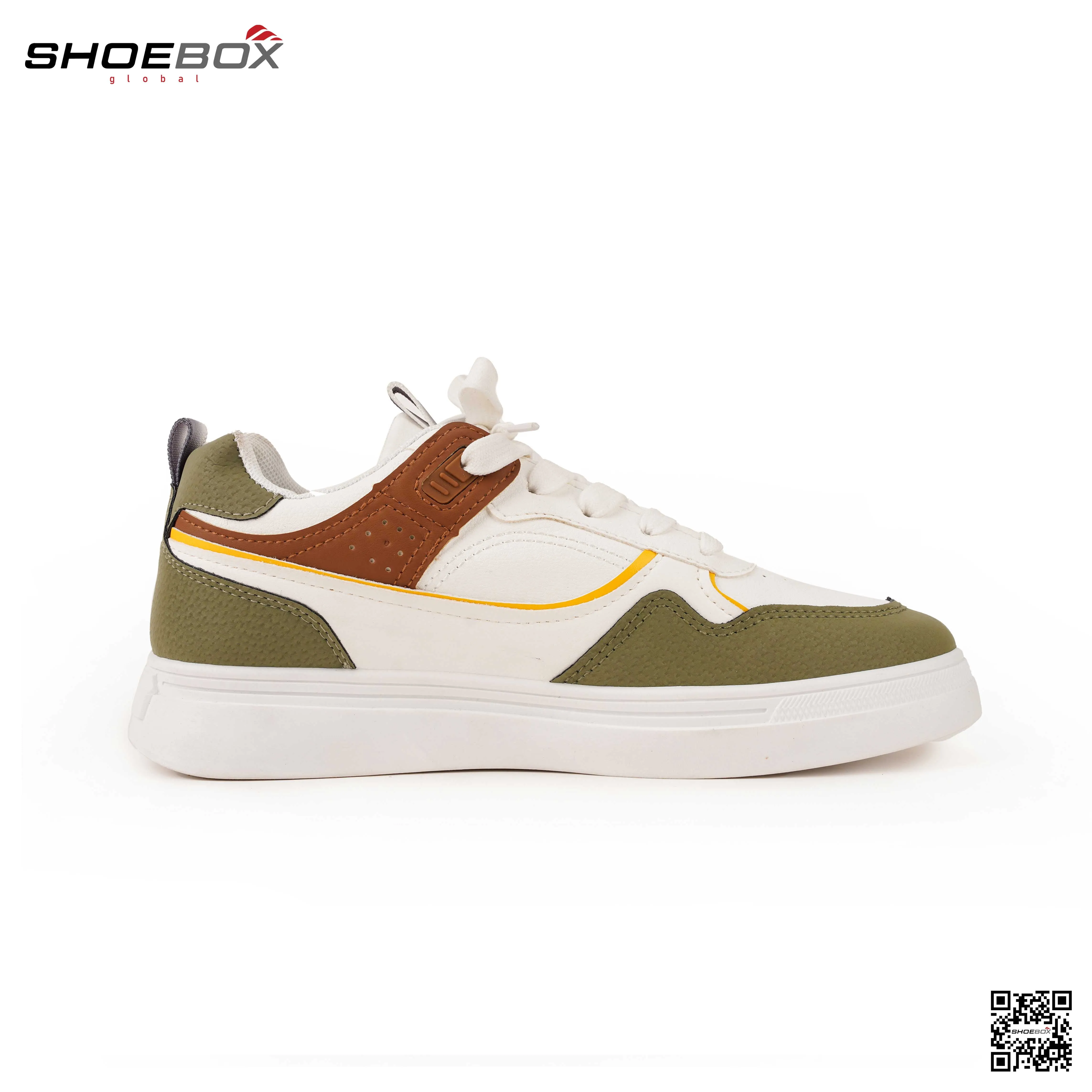 Casual Fashion Trend 2025 Bonded Leather Sneakers (SK 115)