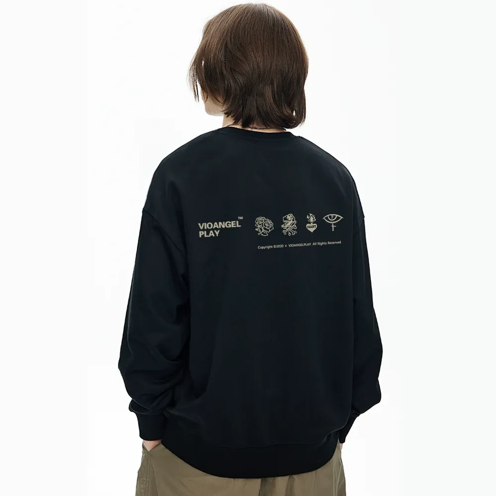 Casual Line Logo Sweatshirt