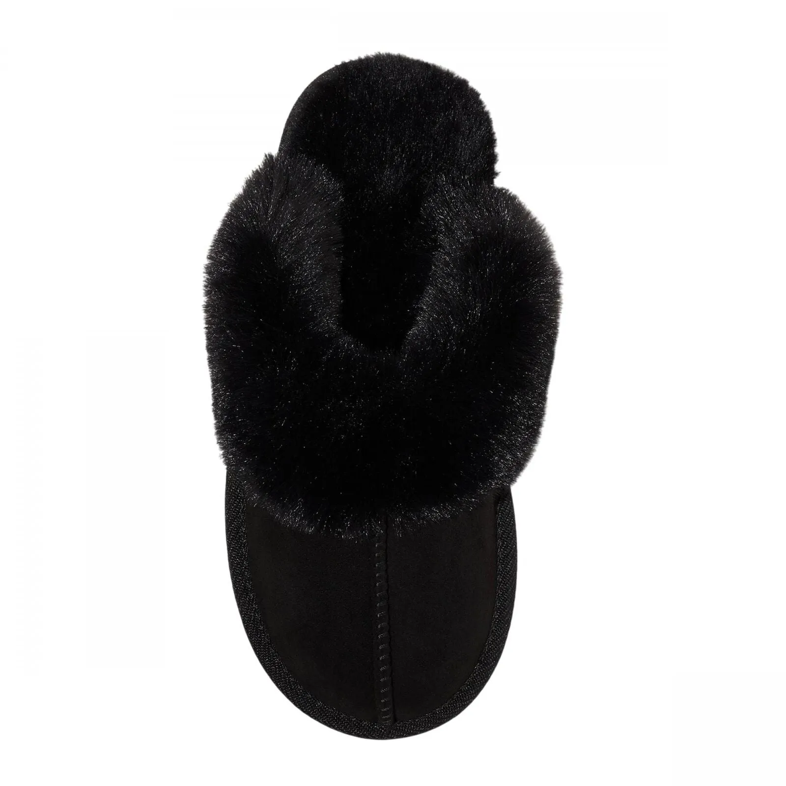 Cat & Jack Kids Girls Inez Scuff Slippers 91307153 Black 5M