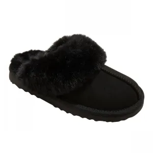 Cat & Jack Kids Girls Inez Scuff Slippers 91307153 Black 5M
