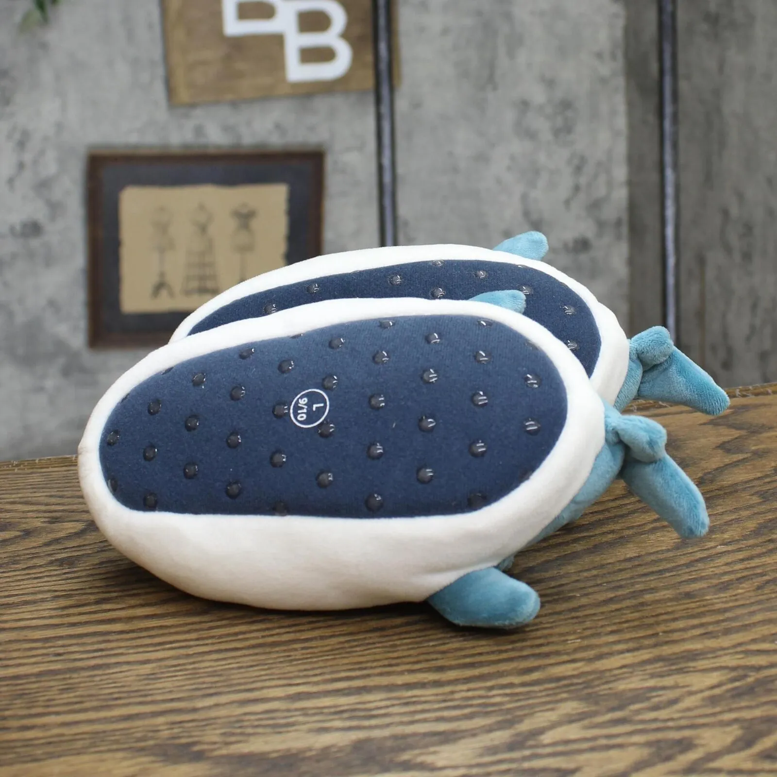 Cat & Jack Toddler Bruce Shark Loafer Slippers 89467805 Blue 9T-10T