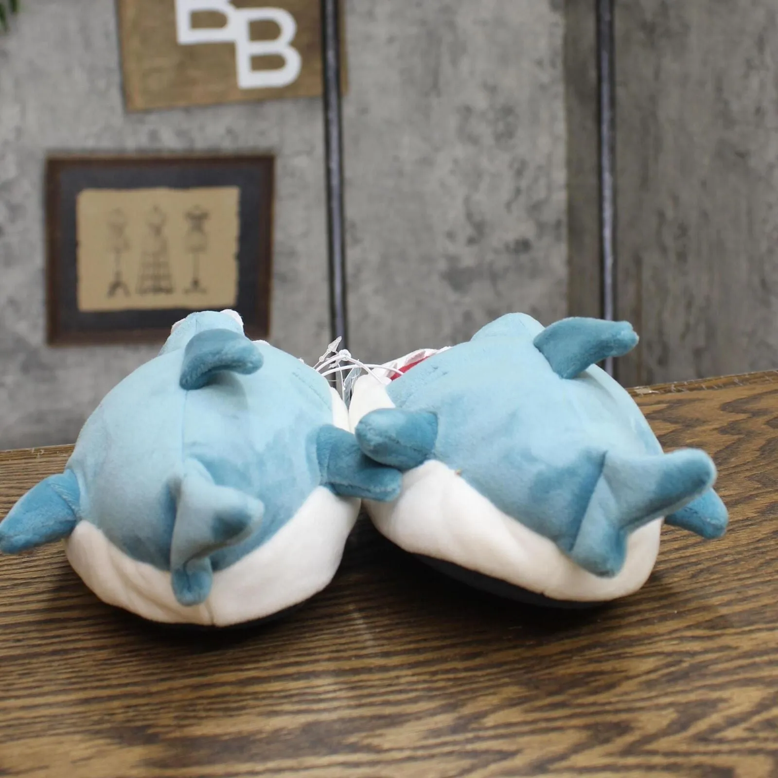 Cat & Jack Toddler Bruce Shark Loafer Slippers 89467805 Blue 9T-10T