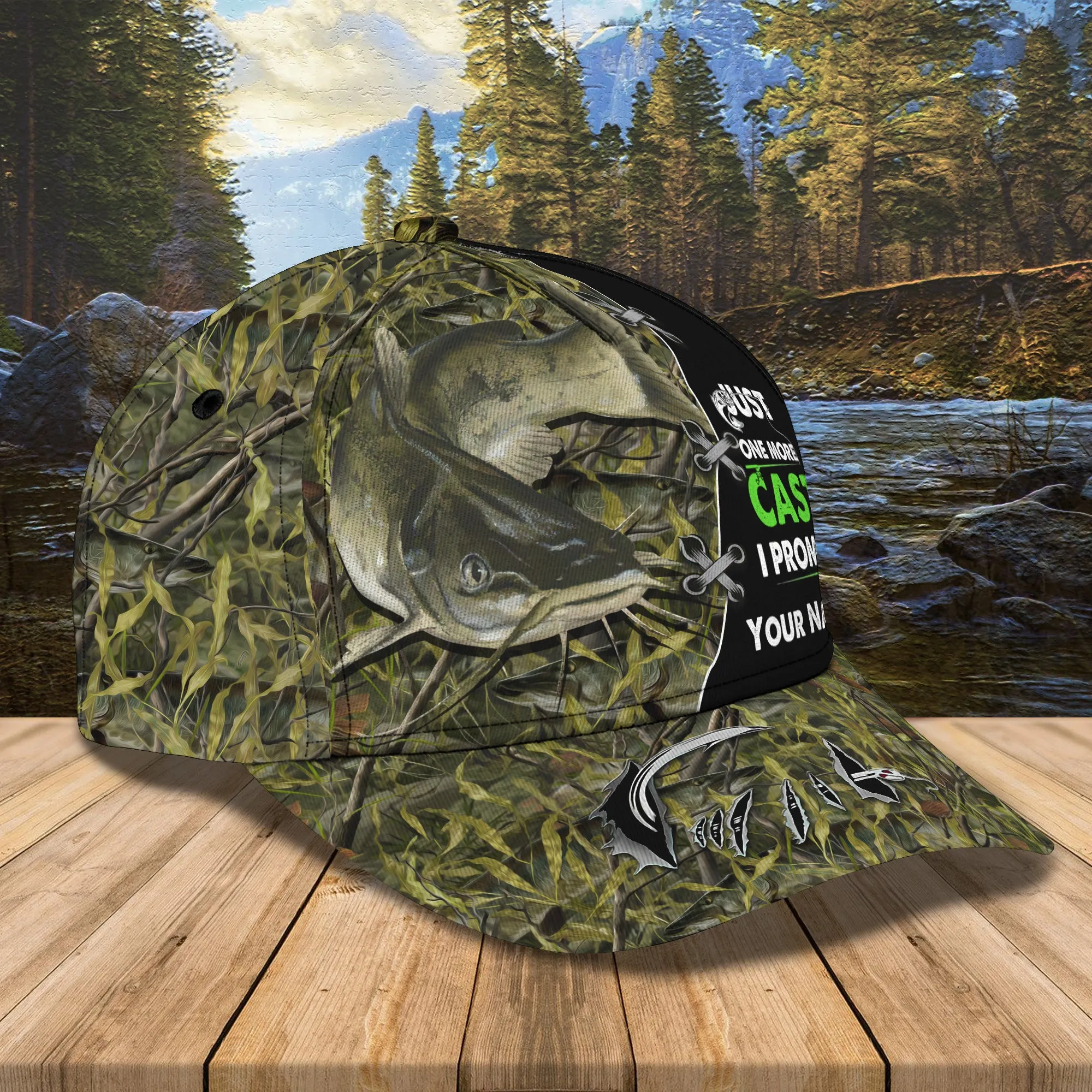 Catfish 01 - Personalized Name Cap - 16hb