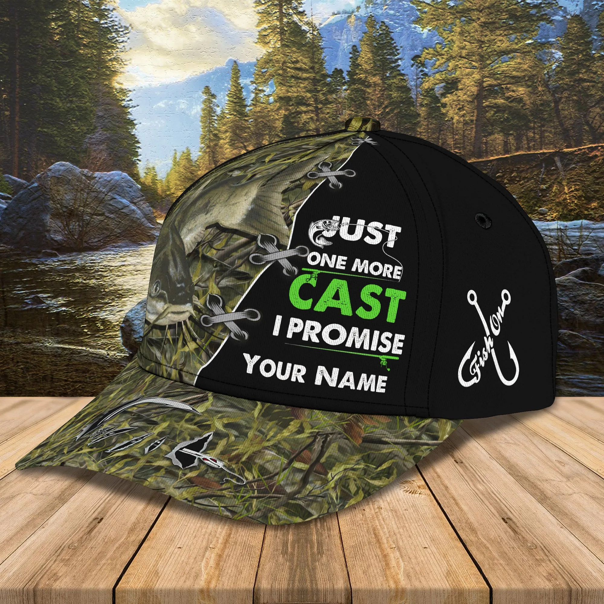 Catfish 01 - Personalized Name Cap - 16hb