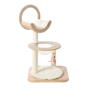 Charlie's Stellar 2 Oak Wood Scandi Cat Tree 81cm