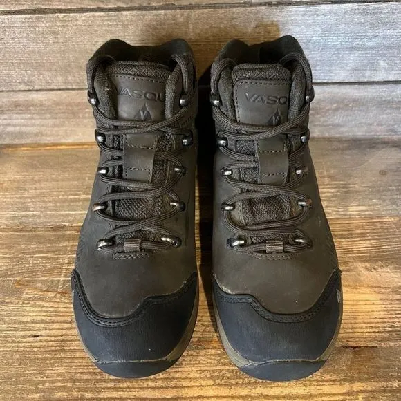 Childrens Kids Vasque St. Elias Waterproof Brown Leather Hiking Boots‎ Size 2 Y