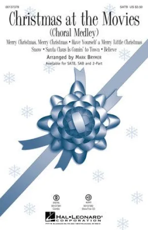 CHRISTMAS AT THE MOVIES SATB