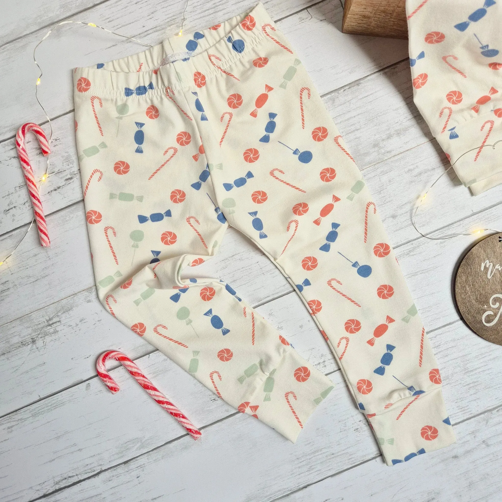 Christmas Candy Leggings