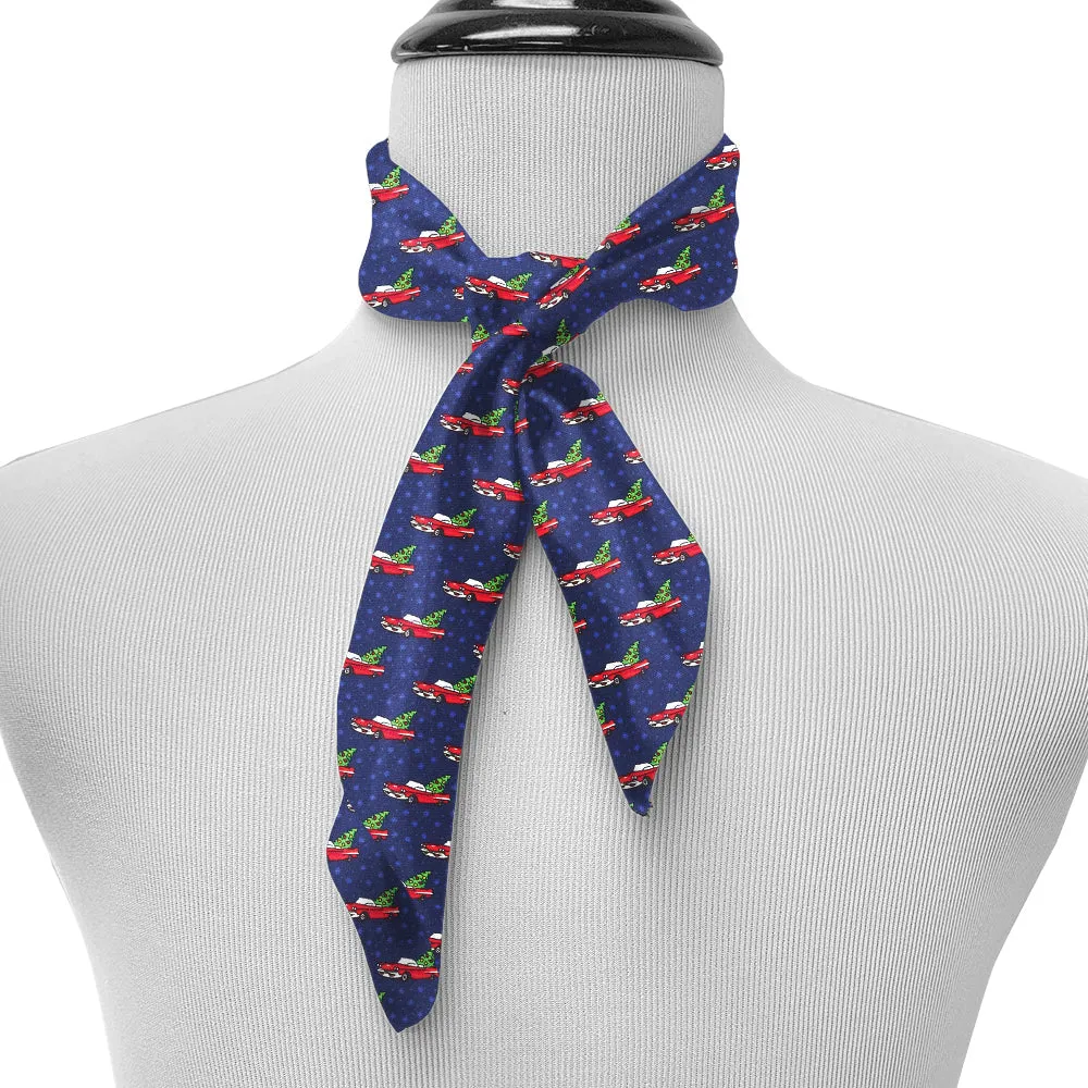Christmas Drive - Silk Neckerchief