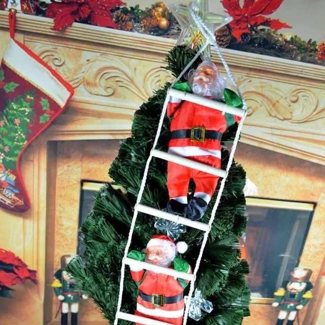 Christmas Santa Claus Doll Pendant Ladder