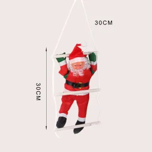 Christmas Santa Claus Doll Pendant Ladder