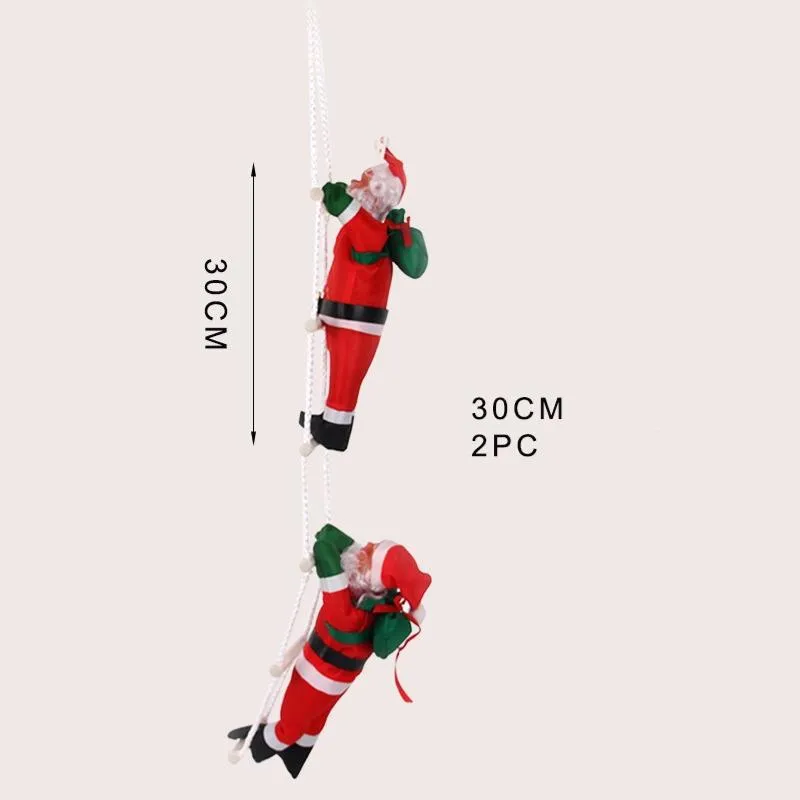 Christmas Santa Claus Doll Pendant Ladder