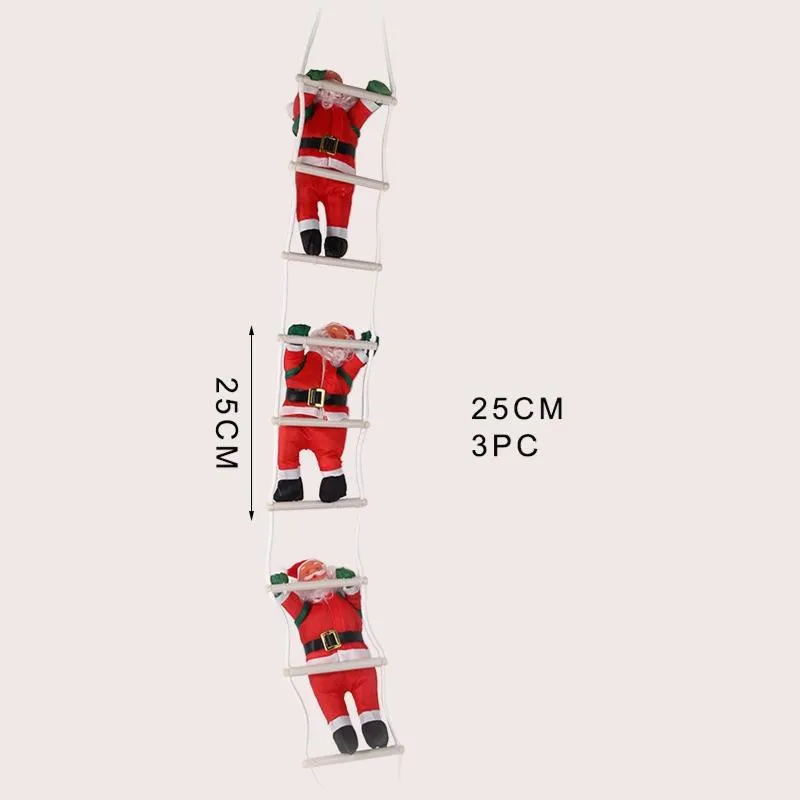 Christmas Santa Claus Doll Pendant Ladder