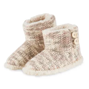 CityComfort Ladies Slipper Boots Knitted Warm Winter Indoor Booties
