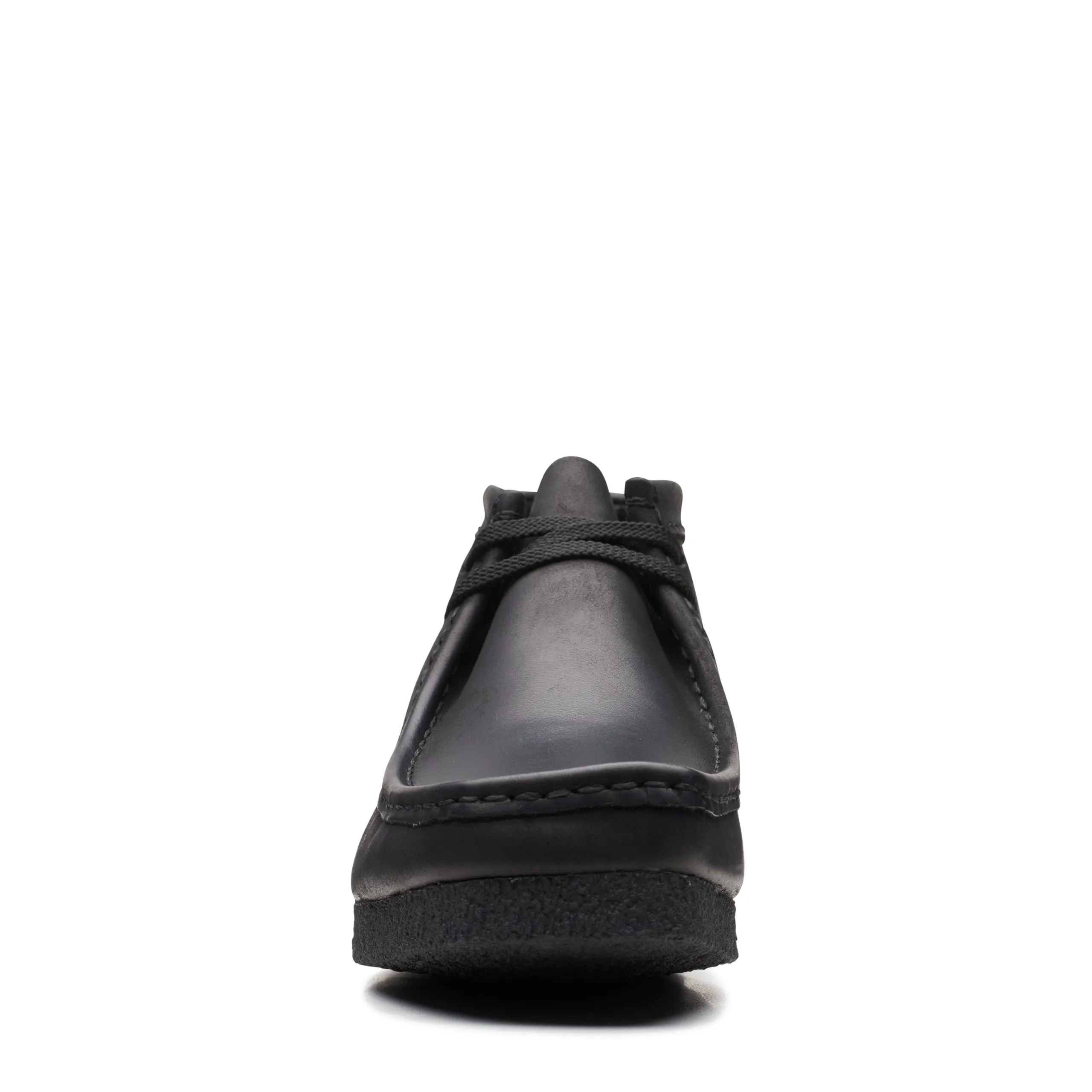 Clarks mens Shacre Ankle Boot, Black Leather, 9.5 US