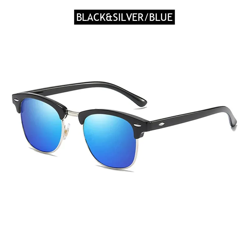 Classic Half Frame Polarized Sunglasses