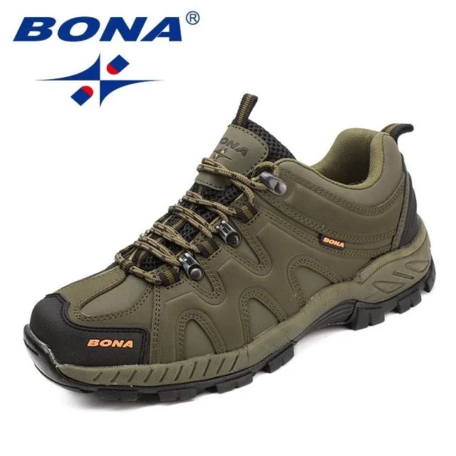 Classics Style Men Hiking Shoes Lace Up Men Sport Shoes