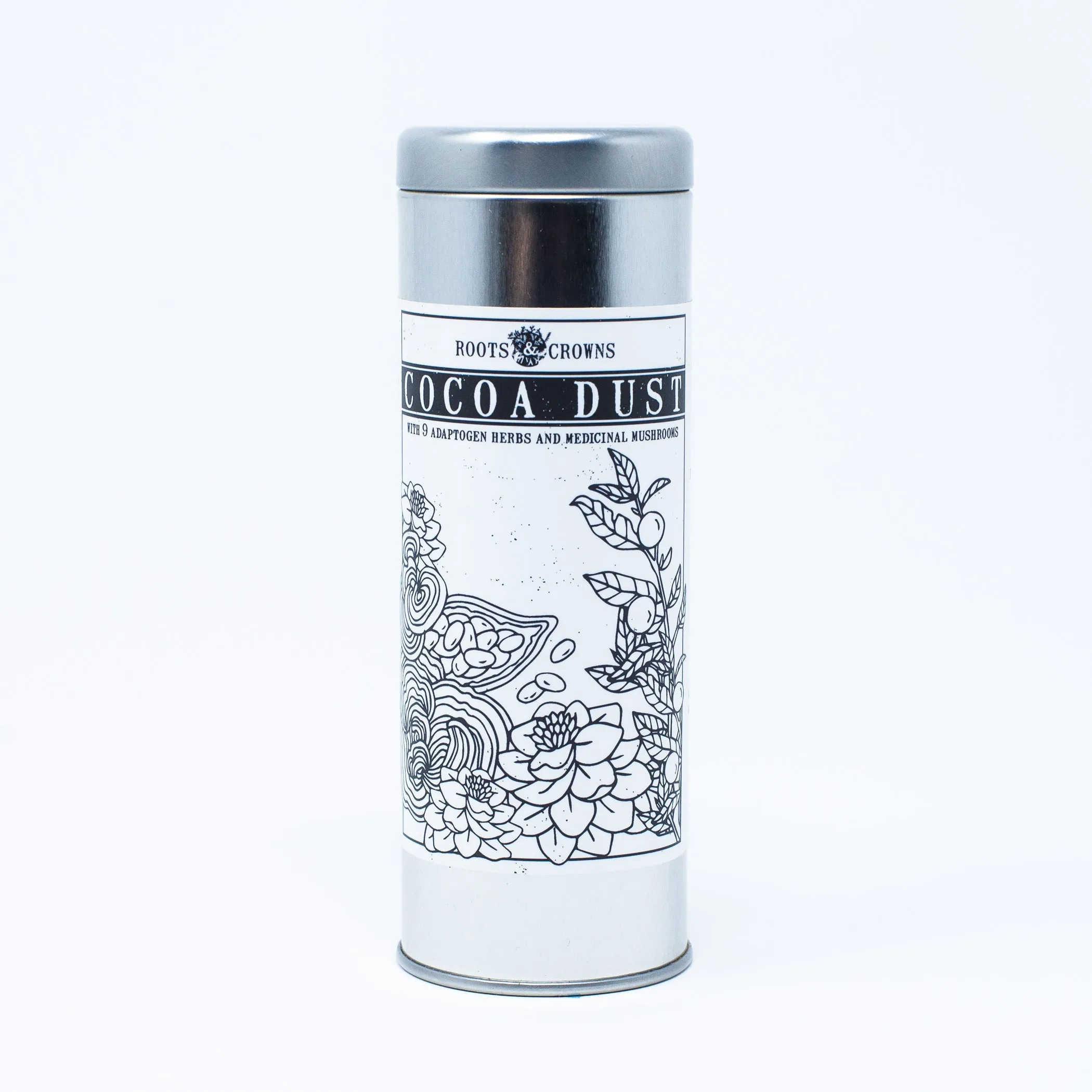 Cocoa Dust: 9 Mushrooms & Adaptogen Herbs!