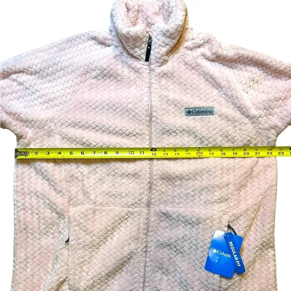 Columbia Ruby Lake Full Zip Fleece XL1665- 626 Light Pink Womens Large