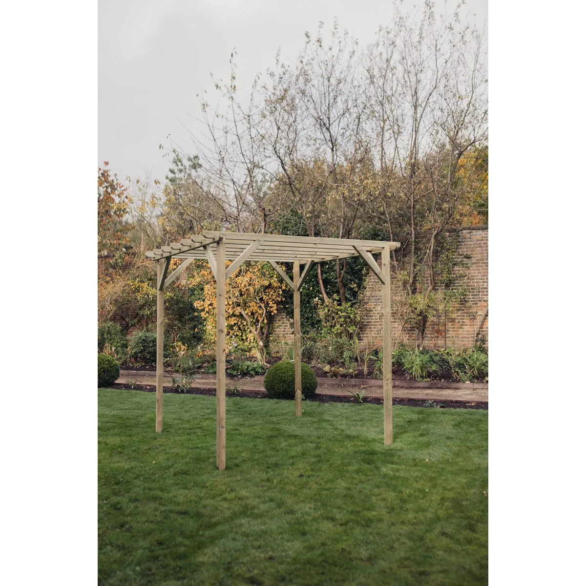 Contemporary Garden Pergola by Churnet Valley 2.4 x 2.4M - PEV24