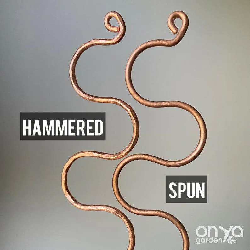Copper Plant Stick, Plant Support Stakes, Multiple Options