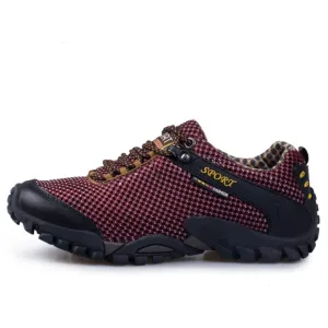 Cow Leather Climbing Shoes Man Trekking Fishing Shoes Camping Outdoor