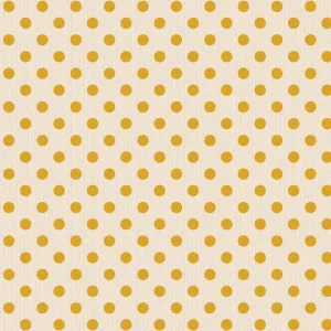 Creating Memories Spring Polka Dot Yellow by Tilda (sold in 25cm increments)