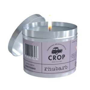 Crop Soy Wax Candles - Rhubarb (Plum, Rhubarb & Peach) 150g